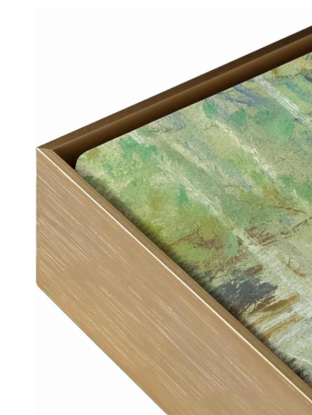 *Floater Frame for 30x36 Canvas Picture-Bronze
